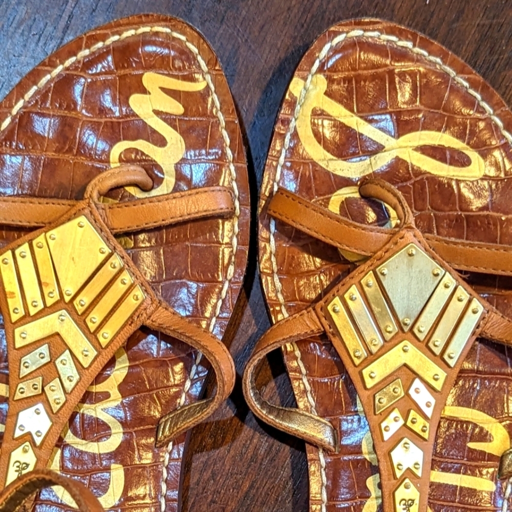 Sam Edelman Women's Genna Gladiator Sandal 7.5M US - Picture 4 of 6